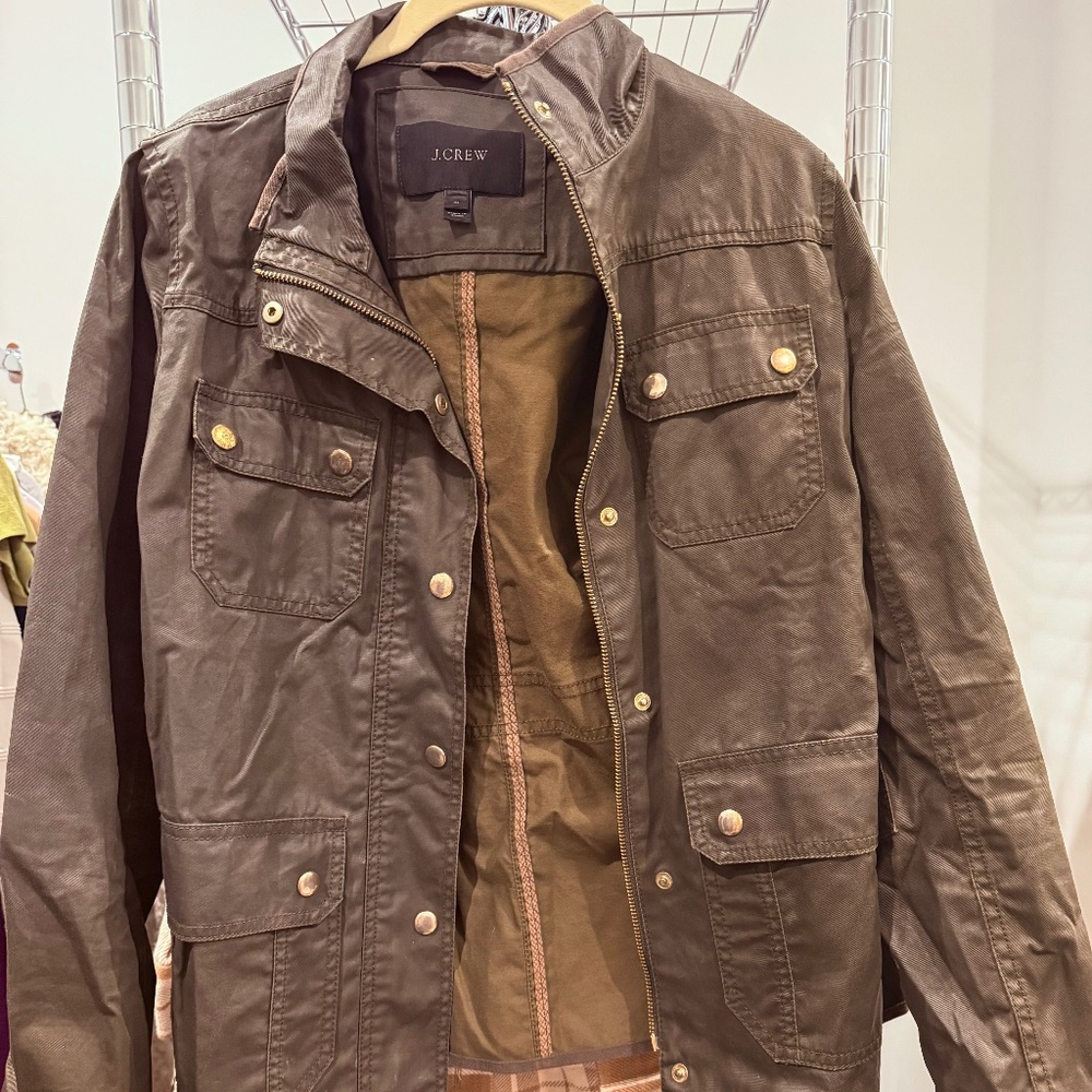 J crew shrunken barn jacket